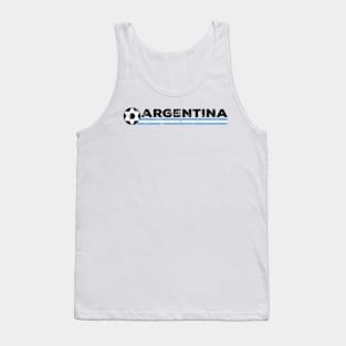 Argentina Football Fan. Argentina Soccer Design Tank Top